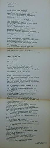 Immagine del venditore per Macaroni and In Memoriam (Broadside) venduto da Derringer Books, Member ABAA