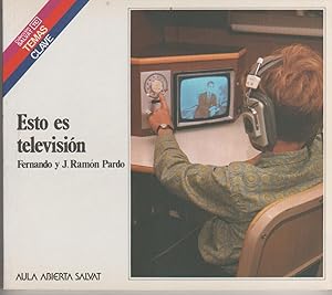 Seller image for Esto es televisin for sale by Librera El Crabo
