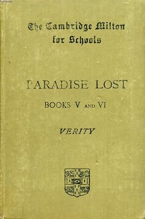 Seller image for PARADISE LOST, BOOKS V AND VI for sale by Le-Livre