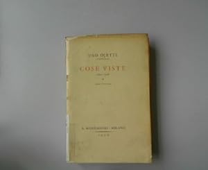 Imagen del vendedor de Cose Viste 1934-1938. Tomo Settimo. a la venta por Antiquariat Bookfarm