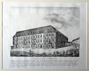 DAS ALTE SCHLOSS TAFEL Nr. XXVI aus Wasserburg, D(ionis): Historische und architektonische Merkwü...