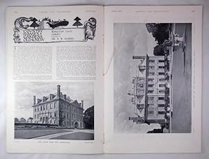 Original Issue of Country Life Magazine Dated April 21st 1900, with a Main Feature on Kingston La...