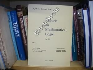Bild des Verkufers fr Reports on Mathematical Logic, No. 25 zum Verkauf von PsychoBabel & Skoob Books