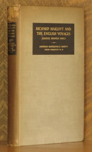 Imagen del vendedor de RICHARD HAKLUYT AND THE ENGLISH VOYAGES a la venta por Andre Strong Bookseller