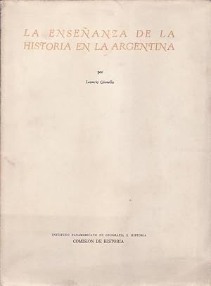 Imagen del vendedor de LA ENSEANZA DE LA HISTORIA EN LA ARGENTINA. a la venta por Librera Torren de Rueda