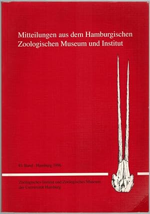 Mitteilungen aus dem Hamburgischen Zoologischen Museum und Institut. 93. Band.