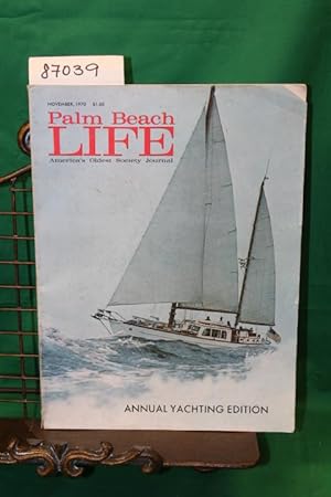 Image du vendeur pour Palm Beach Life America's Oldest Society Journal November, 1970 mis en vente par Princeton Antiques Bookshop