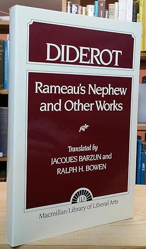 Bild des Verkufers fr Rameau's Nephew and Other Works zum Verkauf von Stephen Peterson, Bookseller