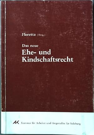 Bild des Verkufers fr Das neue Ehe- und Kindschaftsrecht. zum Verkauf von books4less (Versandantiquariat Petra Gros GmbH & Co. KG)