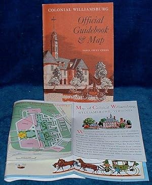 COLONIAL WILLIAMSBURG Official Guidebook & Map price fifty cents Containing a brief History of th...