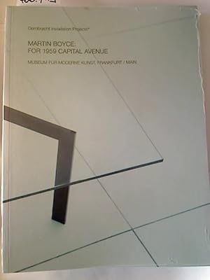 Martin Boyce: For 1959 Capital Avenue : Dornbracht installation projects.