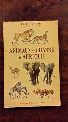 Image du vendeur pour ANIMAUX DE CHASSE D'AFRIQUE. mis en vente par AHA BOOKS