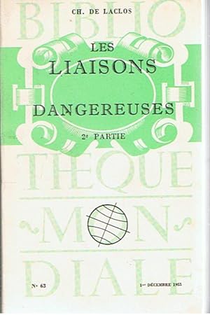 Seller image for Les liaisons dangereuses - 2e partie for sale by Joie de Livre