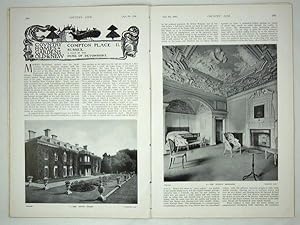 Seller image for Original Issue of Country Life Magazine Dated September 9th 1916, with a Main Feature on Compton Place (part 2), Sussex. With a Portrait Frontispiece of Miss Winifred Allsopp. for sale by Rostron & Edwards