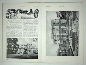 Original Issue of Country Life Magazine Dated October 28th 1916, with a Main Feature on Canon's P...