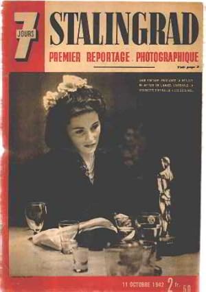 Revue 7 jours / 11 octobre 1942 / photode couverture joan fontaine