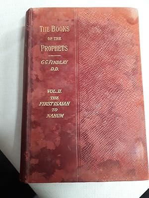 Bild des Verkufers fr THE BOOKS OF THE PROPHETS. VOLUME II. zum Verkauf von Cambridge Rare Books