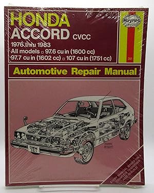 Seller image for Honda Accord CVCC 1976 Thru 1983 (Haynes Manuals) for sale by Book Nook
