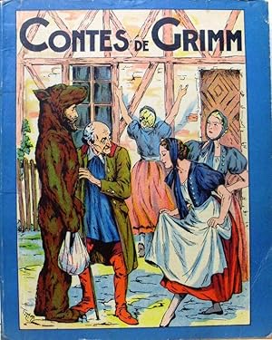 Immagine del venditore per CONTES DE GRIMM / CONTES DES FRRES GRIMM. Adaptation par Raymond Duprez [Les prsents du petit peuple - Jeannot et Annette - La maison de la fort - Les quatre frres adroits - Le pcheur et sa femme]. venduto da Jean-Paul TIVILLIER