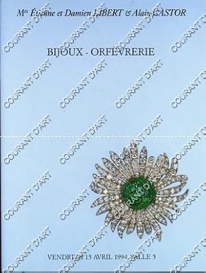 BIJOUX-ORFEVRERIE. PIERRES SUR PAPIER. BIJOUX-BAGUES. MONTRES. OBJETS DE VITRINE. ORFEVRERIE ANCI...