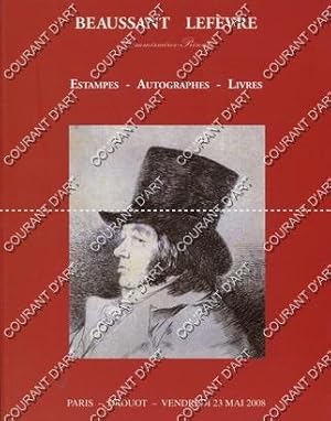 COLLECTION D'ESTAMPES ANCIENNES ET MODERNES. AUTOGRAPHES. LIVRES ANCIENS ET MODERNES. [ALDEGREVER...