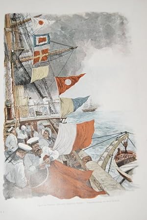 Seller image for GRAVURE MARINE d'apr�s un dessin de HANS BOHRD ref 01 for sale by Librairie RAIMOND