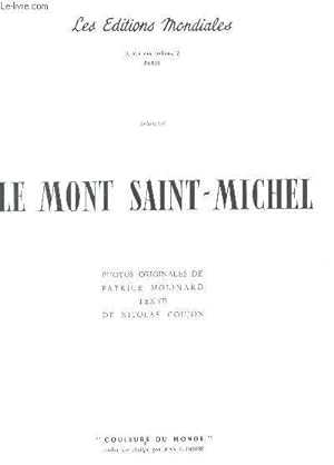Imagen del vendedor de LE MONT SAINT MICHEL / COLLECTION "COULEURS DU MONDE". a la venta por Le-Livre