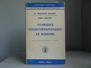 Techniques psychothérapeutiques en médecine