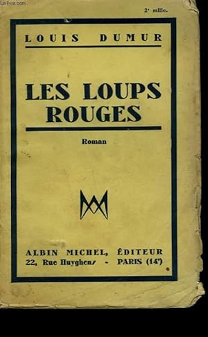 Seller image for LES LOUPS ROUGES. for sale by Le-Livre
