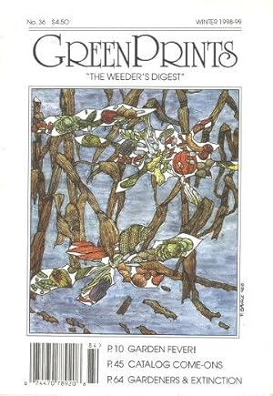 Seller image for GREEN PRINTS "The Weeder's Digest" - No. 36. Winter 1998-99 for sale by Grandmahawk's Eyrie