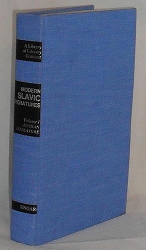 Bild des Verkufers fr Modern Slavic Literatures : Volume 1 Russian Literature zum Verkauf von Besleys Books  PBFA