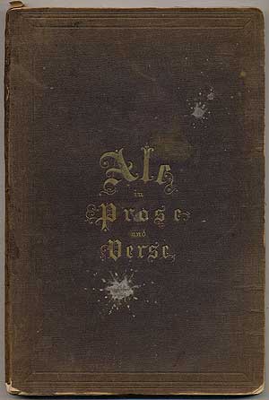 Bild des Verkufers fr Ale in Prose and Verse: A Runlet of Ale by Barry Gray. Ale: Antiquarian, Historical And Literary by John Savage. Albany Ale, An account of the Rise And Progress Of The Brewery Of John Taylor & Sons, illustrated with a biographical sketch of the founder zum Verkauf von Between the Covers-Rare Books, Inc. ABAA