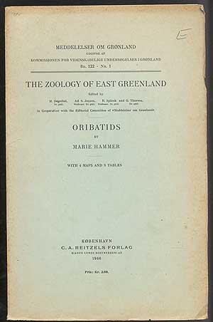 Bild des Verkufers fr THE ZOOLOGY OF EAST GREENLAND: ORIBATIDS zum Verkauf von Between the Covers-Rare Books, Inc. ABAA