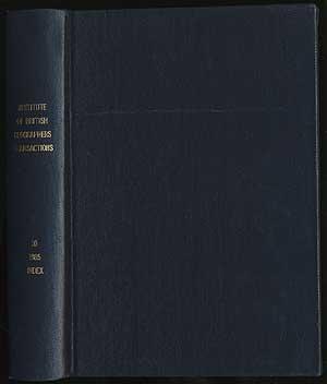 Bild des Verkufers fr Institute of British Geographers Transactions zum Verkauf von Between the Covers-Rare Books, Inc. ABAA