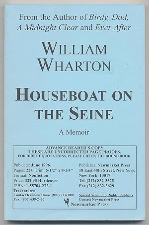 Bild des Verkufers fr Houseboat on the Seine: A Memoir zum Verkauf von Between the Covers-Rare Books, Inc. ABAA