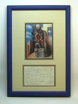 Signed Original Autograph Display