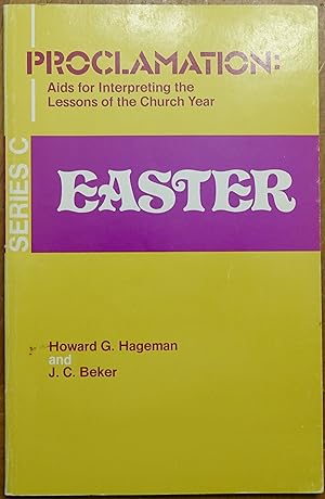 Seller image for Proclamation: Easter (Aids for Interpreting the Lessons of the Church Year) Series C for sale by Faith In Print