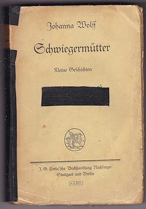 Seller image for Schwiegermtter. Kleine Geschichten for sale by Kultgut