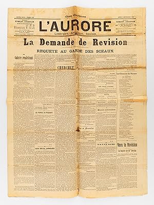 L'Aurore littéraire, artistique, sociale. Numéro 322 - Lundi 5 septembre 1898 : La Demande de Rév...