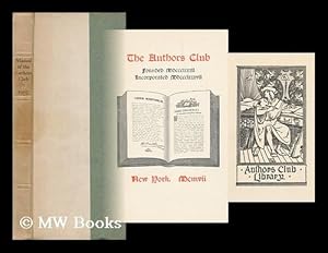 Seller image for The Authors Club : [Manual, 1907] for sale by MW Books Ltd.