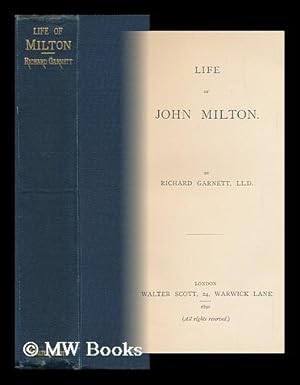 Imagen del vendedor de Life of John Milton a la venta por MW Books