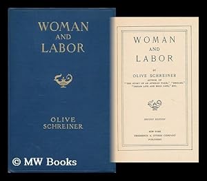 Imagen del vendedor de Woman and Labor / by Olive Schreiner a la venta por MW Books Ltd.