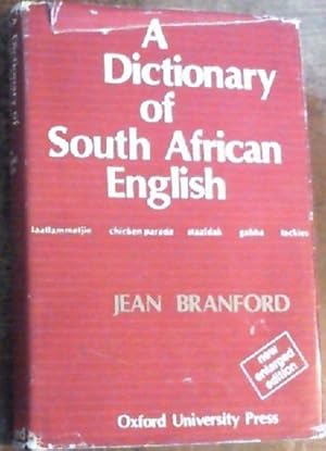 Immagine del venditore per A Dictionary of South African English venduto da Chapter 1