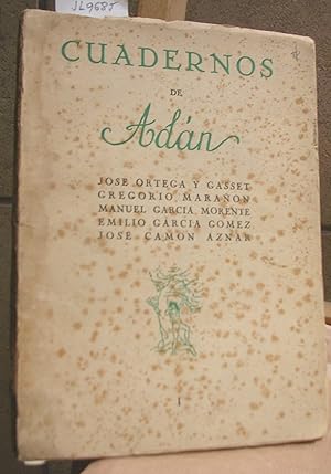 Imagen del vendedor de CUADERNOS DE ADAN I a la venta por LLIBRES del SENDERI