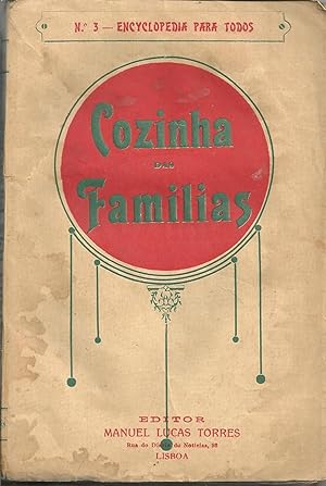 COZINHA DAS FAMÍLIAS