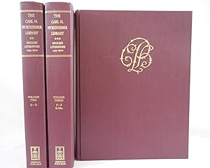 Seller image for The Carl H. Pforzheimer Library (3 Vols) for sale by Pacific Coast Books, ABAA,ILAB