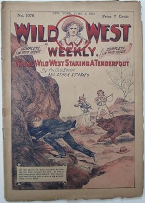 Wild West Weekly. No. 1076. June 1, 1923. Young Wild West Staking a Tenderfoot, and other Stories