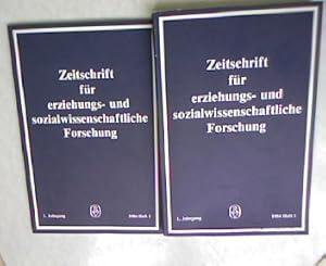 Seller image for ZEITSCHRIFT FR INTERNATIONALE ERZIEHUNGS- UND SOZIALWISSENSCHAFTLICHE FORSCHUNG 1. Jahrgang 1984 Heft 1 und Heft 1 Sonderdruck. Schule und Minderheiten in den europischen Gemeinschaften. Im Auftrag des Forschungskollegiums des Deutschen Instituts fr Internationale Pdagogische Forschung. for sale by Antiquariat Bookfarm