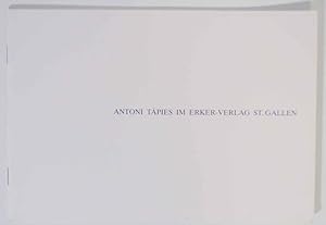 Bild des Verkufers fr Antoni Tapies: Bucher Bibliophile Bucher Mappenwerke zum Verkauf von Jeff Hirsch Books, ABAA