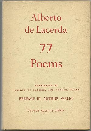 Image du vendeur pour 77 Poems mis en vente par Purpora Books